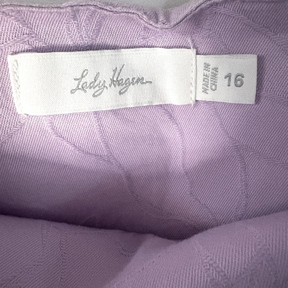 Lady Hagen Purple Textured tennis Skort